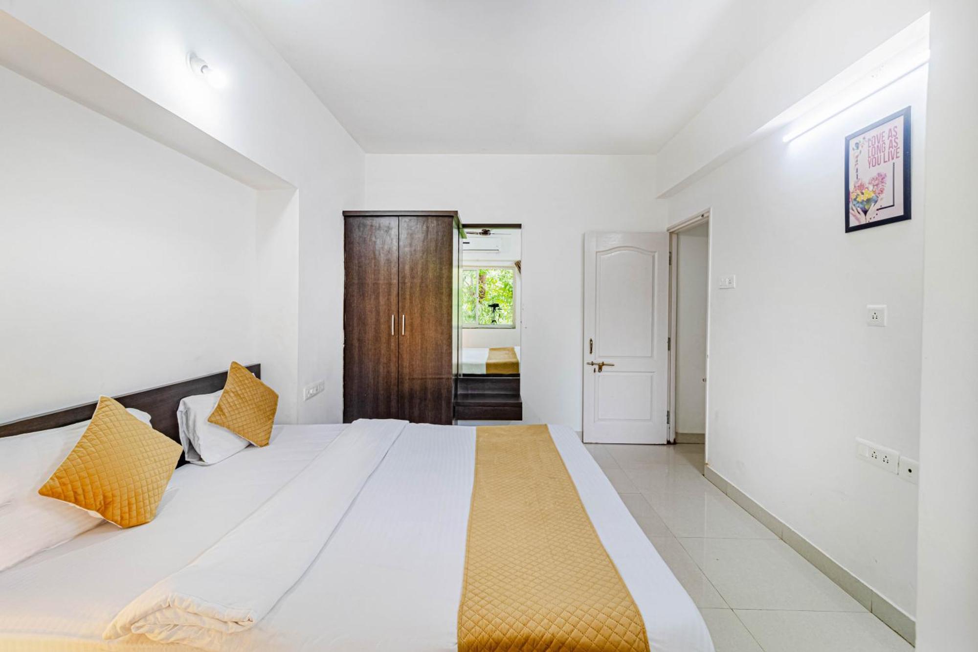 4Bhk Sparkling Apartment Near Beach Pool & Bar 2Bhkx2 Вагатор Номер фото