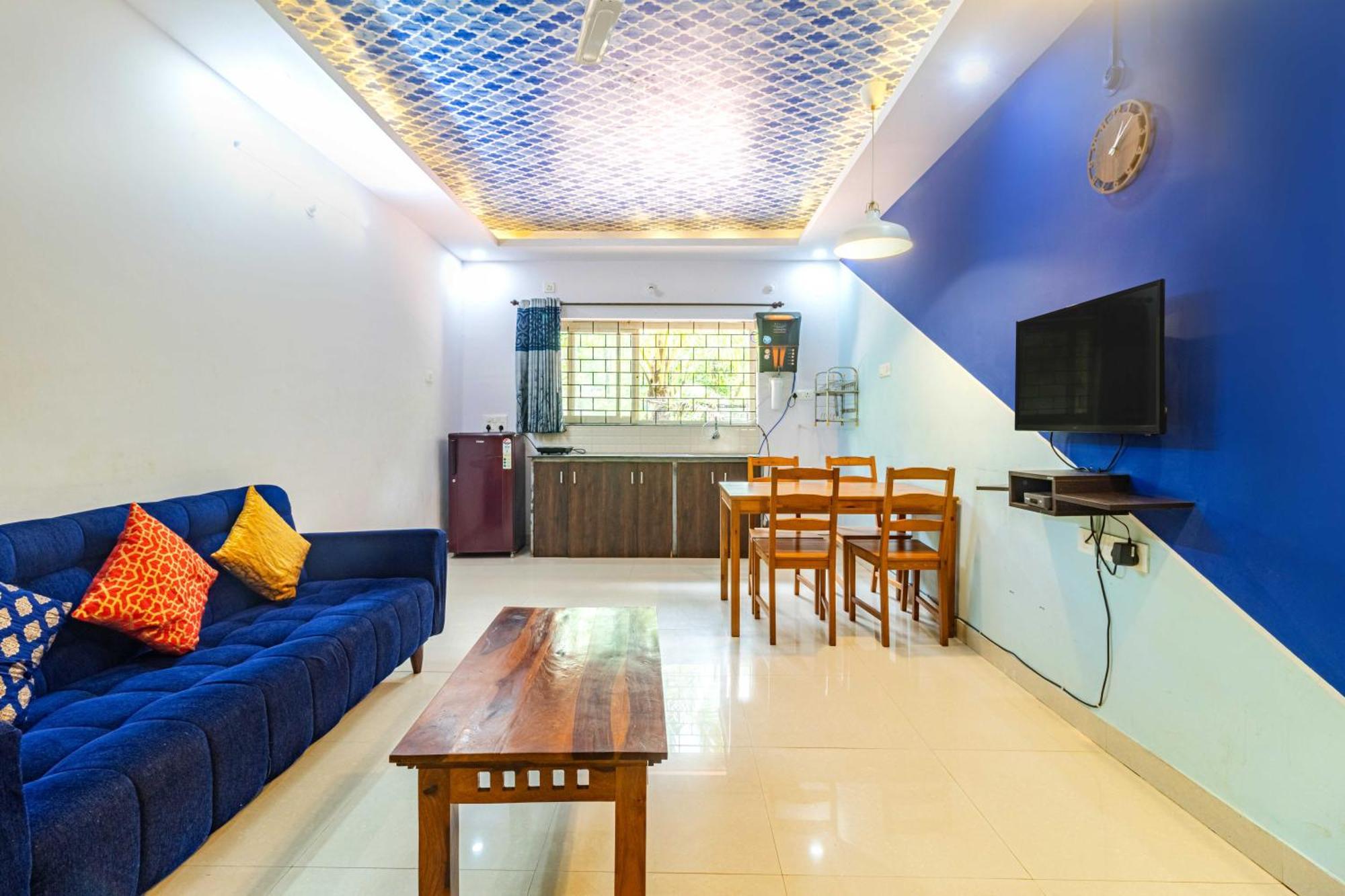4Bhk Sparkling Apartment Near Beach Pool & Bar 2Bhkx2 Вагатор Номер фото